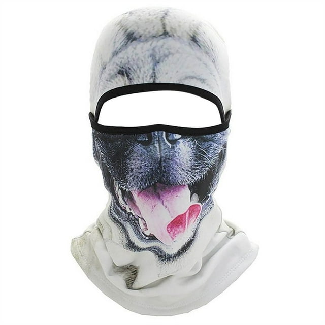 Hearth & Gear Visage de Ski Animal 3D avec Oreilles pour Festivals de Musique Raves Ski Fête d'Halloween Activités de Plein Air Équipement de Course pour Femmes pour Temps Chaud Burqa à Capuchon pour Femmes Ensemble de Skis et Bottes pour Femmes Tenues de Ski