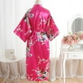 thumbnail image 3 of Lindreshi Womens Lingeries Clearance Women Sexy Print Kimono Dressing Gown Bath Robe Lingerie Nightdress, 3 of 4
