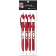 NFL Kansas City Chiefs Stratus Pen (4 Pack), One Size, Multicolor