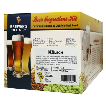 Kolsch Homebrew Beer Ingredient Kit (Best Beer Kits Reviews)