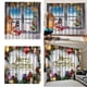 thumbnail image 1 of de cortinas para ventana con estampado de de Navidad y en 3D para sala de y dormitorio de Navidad BLESIY Paneles de cortina de ventana, 1 of 8