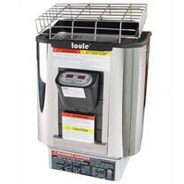 TOULE NTSA45 4.5 KW ETL Wet and Dry Sauna Heater Stove for Spa Sauna Room with on Heater Digital Controller