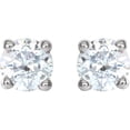 thumbnail image 2 of Auriga Fine Jewelry 14k White Gold 1/4 CTW Natural Diamond Stud Earrings for Women, 2 of 3