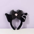 thumbnail image 6 of Sanrio Sweet Fashion Headband Kuromi My Melody Cute Anime Plush Hair Hoop For Girls Princess Style All-match Hair Accessories, 6 of 9