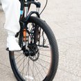 thumbnail image 2 of NEWBOLER NEWBOLER 10L Waterproof Bike Fork Bag with Metal Rack - Versatile Storage Solution for Road and Mountain Biking, Ideal for Camping and Short Rides, Black Color, One Unit Included, 2 of 7