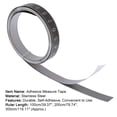 thumbnail image 6 of Windfall 1Pc Self-Adhesive Stainless Steel Measure Tape Ruler Sticker for Carpentry Workbench, Adhesive Backed Tape Measure - Multi-sizes, Left to Right/Middle to Both Sides/Right to Left, 6 of 8