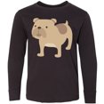 thumbnail image 3 of Inktastic Bulldog Long Sleeve Youth T-Shirt, 3 of 5