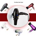 thumbnail image 6 of Hair Dryer Holder Stainless Steel Chromed (Black), 6 of 14