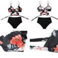 thumbnail image 5 of High Waist Sexy Bikini Set 2024 Biquini Swimwear Women Two Pieces Swimsuit Floral Beachwear V-Neck Bathing Suits Female, 5 of 6