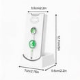 thumbnail image 2 of Yucurem Intercoms Wireless for Elderly, Portable Room to Room Long Range Intercom System with Charging Base, Two Way Intercom for Home Office - 2 Pack (White), 2 of 6