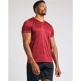 thumbnail image 2 of Real Essentials 5 Pack: Men’s V-Neck Dry-Fit Moisture Wicking Active Athletic Tech Performance T-Shirt, 2 of 7