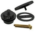 thumbnail image 6 of Westbrass Sch. 40 ABS Bathtub Assembly with No-Hole Overflow and Lift & Turn Drain, Matte Black (12-Pack), 6 of 11
