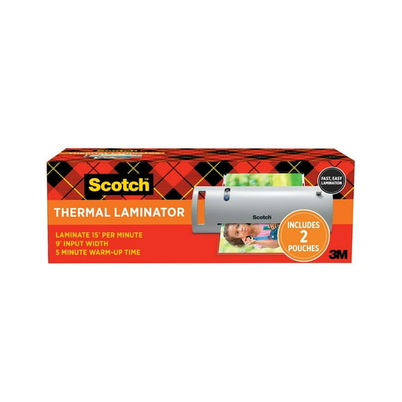Scotch Thermal Laminator Plus 2 Letter Size Pouches (TL902)