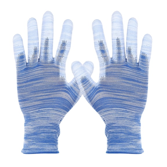 4Set Anti-Static Gloves Electrostatic Protective Glove, Large Size Blue