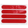 thumbnail image 1 of Cubierta de Rueda Trasera Delantera Etiqueta Engomada Reflectante de Carcasa Protectora para  Max G30 Scooter Accesorios 4 Piezas, Rojo, 1 of 1