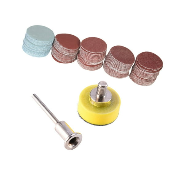 Sanding Discs Pad Kit for Drill with Backer Plate 1 Inch 25mm Includes 1003000 Grit Sandpaper Assorted Color