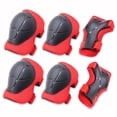 thumbnail image 2 of Rodilleras para niños, coderas, protectores, equipo de protección, equipo de seguridad para patines, ciclismo, bicicleta, monopatín, patines en línea, scooter, deportes de equitación., 2 of 3