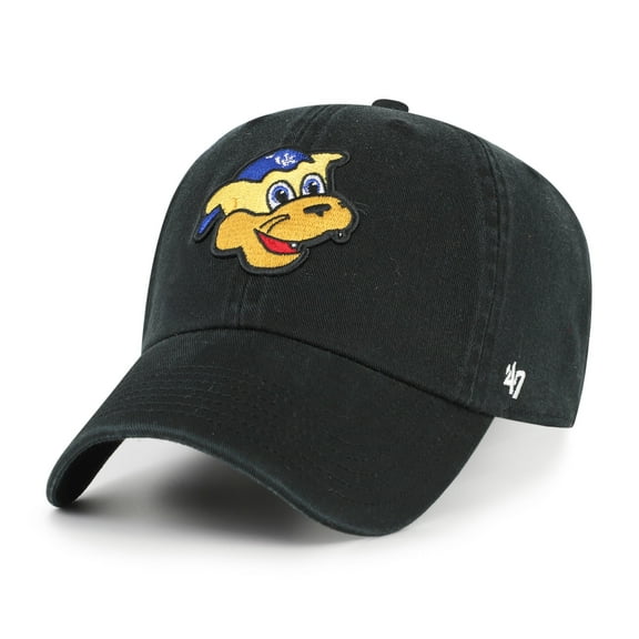 Youth '47 Black Kentucky Wildcats Clean Up Adjustable Hat