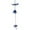 Blue, variant on MERILER Vintage Metal Wind Chime - Charming Outdoor Decor for Guesthouse Balcony and Patio - Soothing Melodies with Easy Hang Design - Perfect Gift for Nature Lovers
