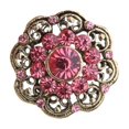thumbnail image 1 of Broche vintage de flores y diamantes de imitación con cristales para bodas y graduaciones., 1 of 6