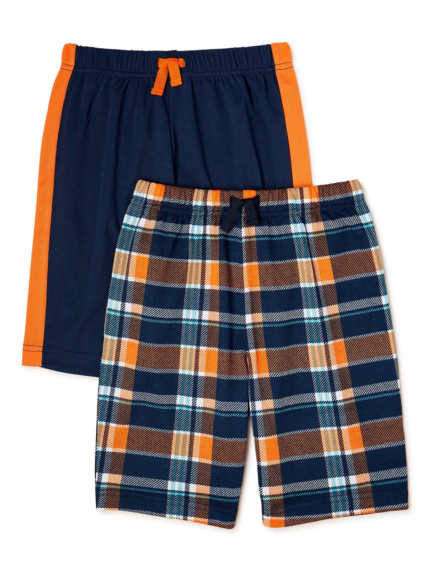 Elastic Waistband Pajama Sleep Shorts 