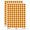 Orange, variant on Chibi Husky Dog Holding Mail Envelope 200+ Round Stickers - Orange - Matte Finish - 0.50" Size