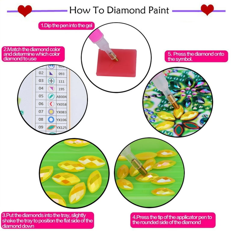  JOPHMO Christmas Diamond Painting Kits for Adults, 5D