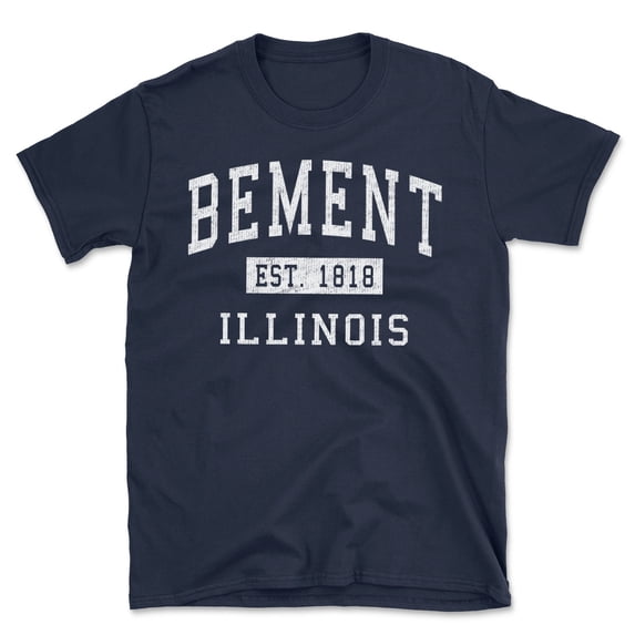 Bement Illinois Classic Established Men's Cotton T-Shirt