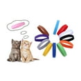 thumbnail image 2 of OULII 15 Pcs Adjustable Pet Collar Fleece Assorted Color Dog Accessories For Growth Tracking, 2 of 4