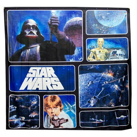 Star Wars Shower Curtain, 1 Each