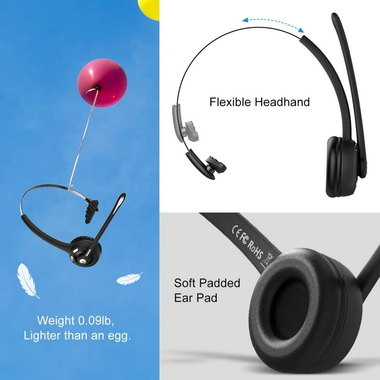 Mpow trucker best sale bluetooth headset