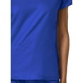 thumbnail image 1 of EON Haut de Blouse Médicale Col en V Uni pour Femmes COOLMAX, 1 of 2