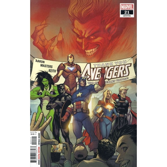 Avengers (8th Series) #21 VF ; Marvel Comic Book