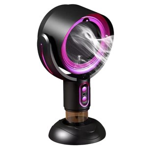 Hotte de plage de bureau Mini Capuche d'extraction d'aspiration USB Charging Angle réglable Camping Pique-nique Hot Pot Range Hotte de cuisine