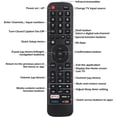 thumbnail image 2 of TV remote control for all Hisense TV models, 2 of 5