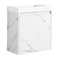thumbnail image 3 of 20'' Floating Vanity with Smooth Resin Sink - Bring Quietness to Your Bathroom, 3 of 6