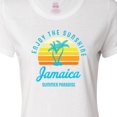 thumbnail image 4 of Inktastic Enjoy the Sunshine Jamaica Summer Paradise Women's T-Shirt, 4 of 5