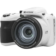 Kodak PIXPRO AZ425 Astro Zoom 20MP Digital Camera with 42x Optical Zoom (White)