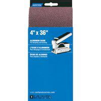 Norton 48660 Power Sanding Belt, 36 in x 4 in, 120 Grit by Norton-Saint Gobain Abrasives