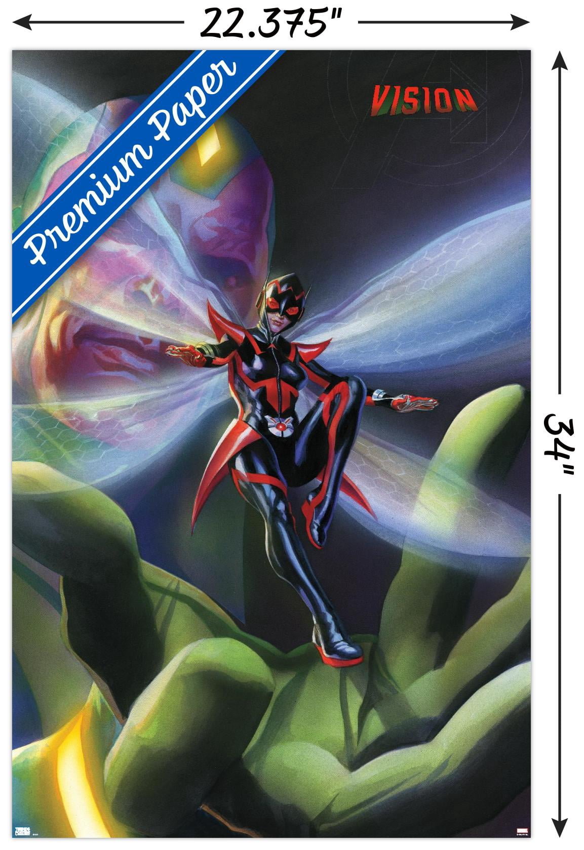 Marvel Comics - Vision - All-New, All-Different Avengers #9 Wall Poster, 22.375" x 34"