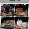 thumbnail image 3 of DISNIMO Trunk Liner for SUV Floral Print Heavy Duty Car Cargo Mat Machine Washable Dog Cargo Cover Suitable for All Season, 3 of 7