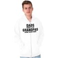 thumbnail image 3 of Grandpa Knows Everything Grandfather Zip Hoodie Sweatshirt Men Brisco Brands X, 3 of 6