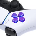 thumbnail image 2 of eXtremeRate Ergonomic Split Dpad Buttons Chameleon Purple Blue Independent Dpad Direction Buttons for PS5 EDGE Controller, 2 of 9