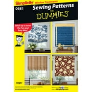 Simplicity Creative Center Window Treatments Pattern, 1 Each