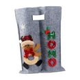 thumbnail image 5 of WeiLaiKeQi Christmas Wine Bottle Bag Holding 2 Bottles Carrier for Centerpiece Gift Bag Deer, 5 of 9
