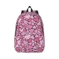 thumbnail image 2 of Rocae Sweet Heart for Durable Canvas Backpack Leisure Large Bag Travel Rucksack Multi-function Backpack Medium, 2 of 8