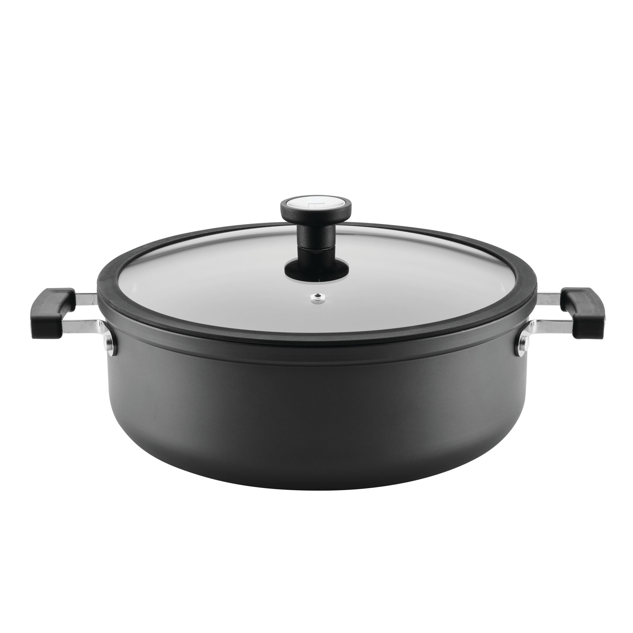 All-Clad 7 Quart Nonstick Stockpot with Strainer, Oven Safe for