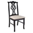 thumbnail image 1 of Fauteuil Chippendale en Noir, 1 of 1