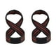 thumbnail image 1 of 2pcs Figure 8 Weight Lifting Straps Deadlift Wrist Strap Pull-ups Wrist Support Gym Training, 1 of 5