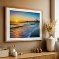 thumbnail image 5 of Sunset over the Santa Monica Pier - Santa Monica California Photography Unframed Wall Art Print 16 x 20 inches, 5 of 7